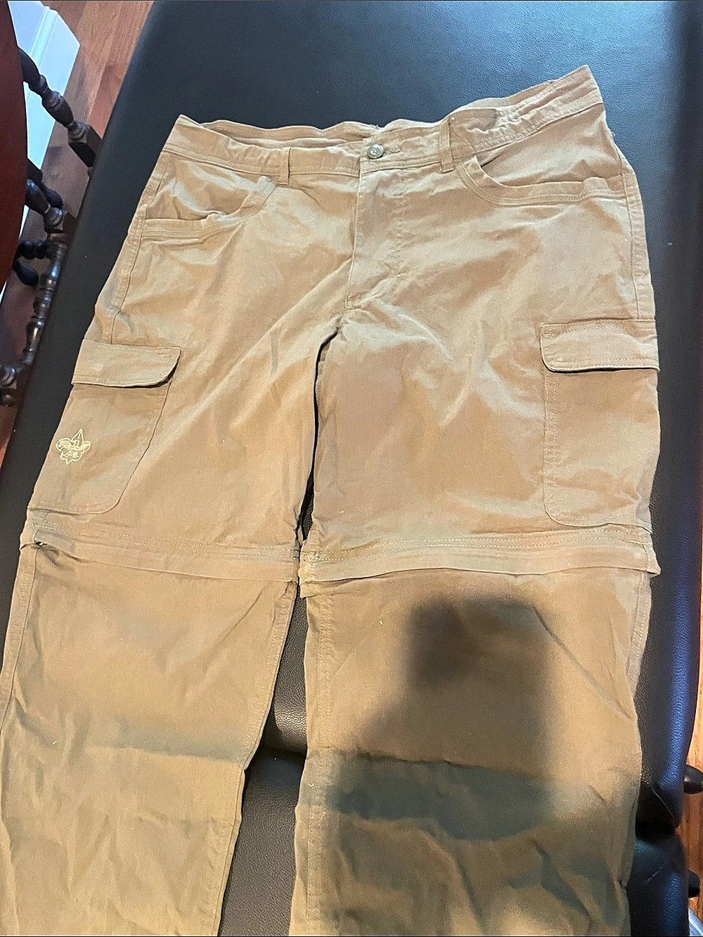 Boy Scouts of America Men's Switchback Pants Waist 38 Brown